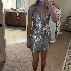 Forever 21 sequin mini